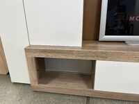 Гостиная Тесла ГС-01 дуб каньон/белый