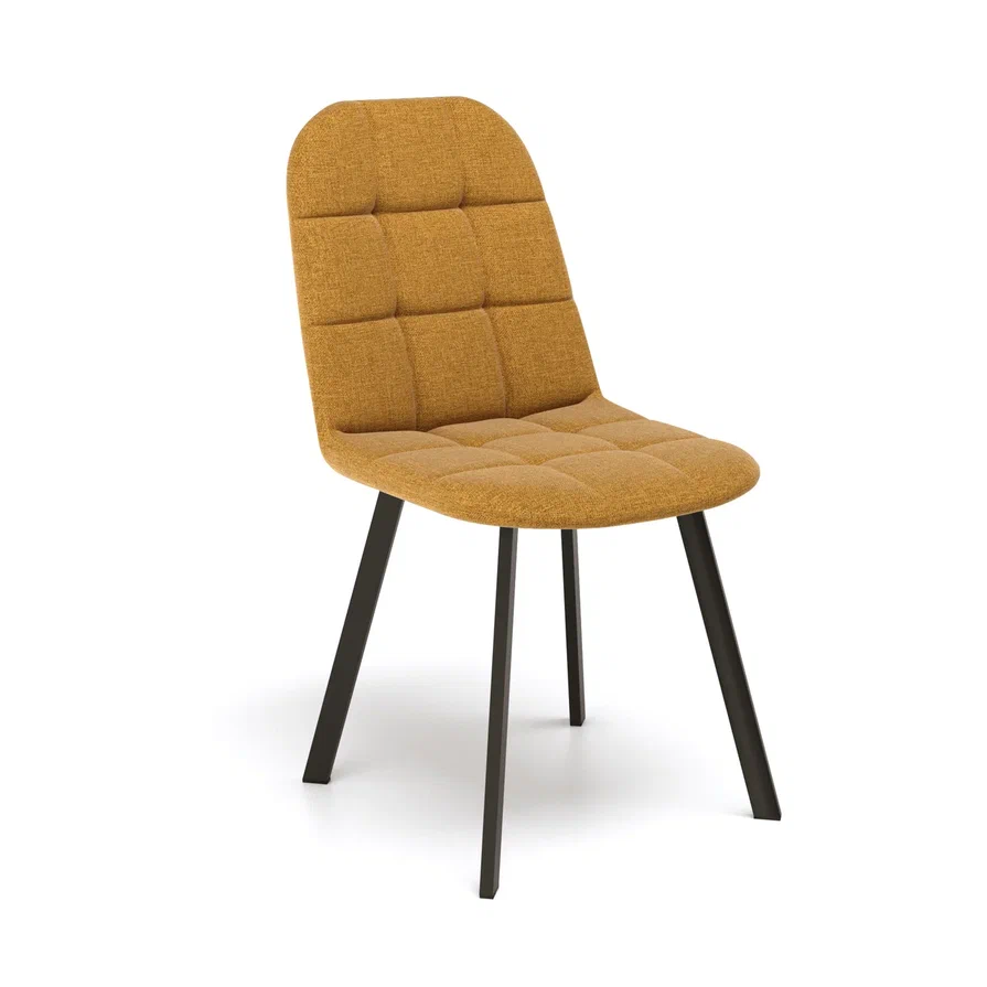 Стул Крафт SAVANA YELLOW каркас черный