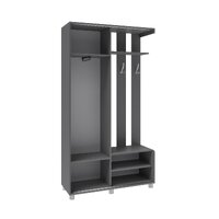 Прихожая Ларго-2 графит серый  