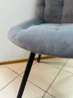 Стул Бест FEDERICA BEIGE каркас черный